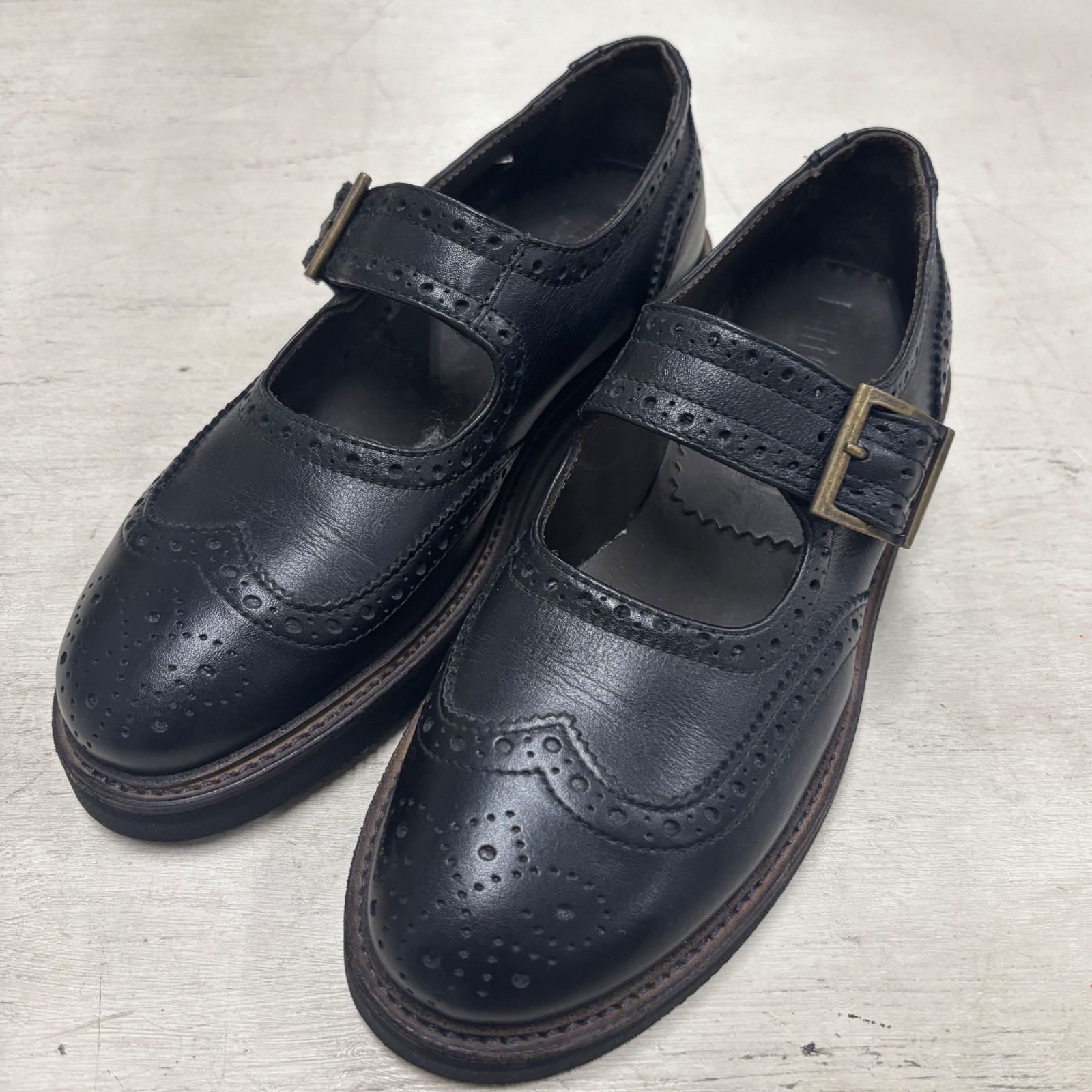 期間限定価格未 Punto Pigro プントピグロ 本革✕ハラコ シューズ ☆未使用品 ☆Punto Pigro 本革✕ハラコ シューズ