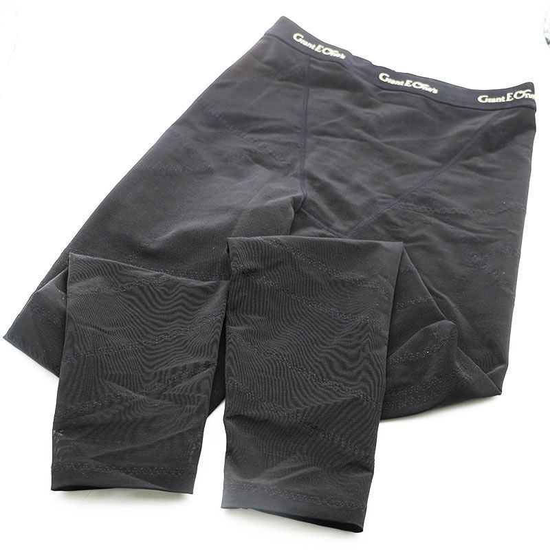 LA-LA GRANT Drainage ハイウエストスパッツ　ブラック58 グラントイーワンズ LALAハイウエストスパッツ