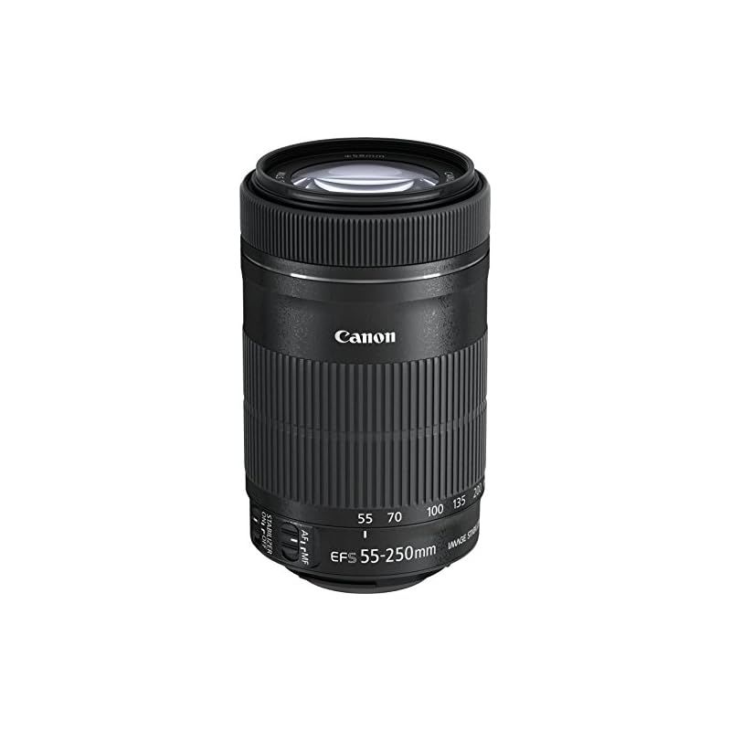 Canon キヤノン 望遠ズームレンズ EF-S55-250mm F4-5.6 IS STM APS-C対応 EF-S55-250ISSTM