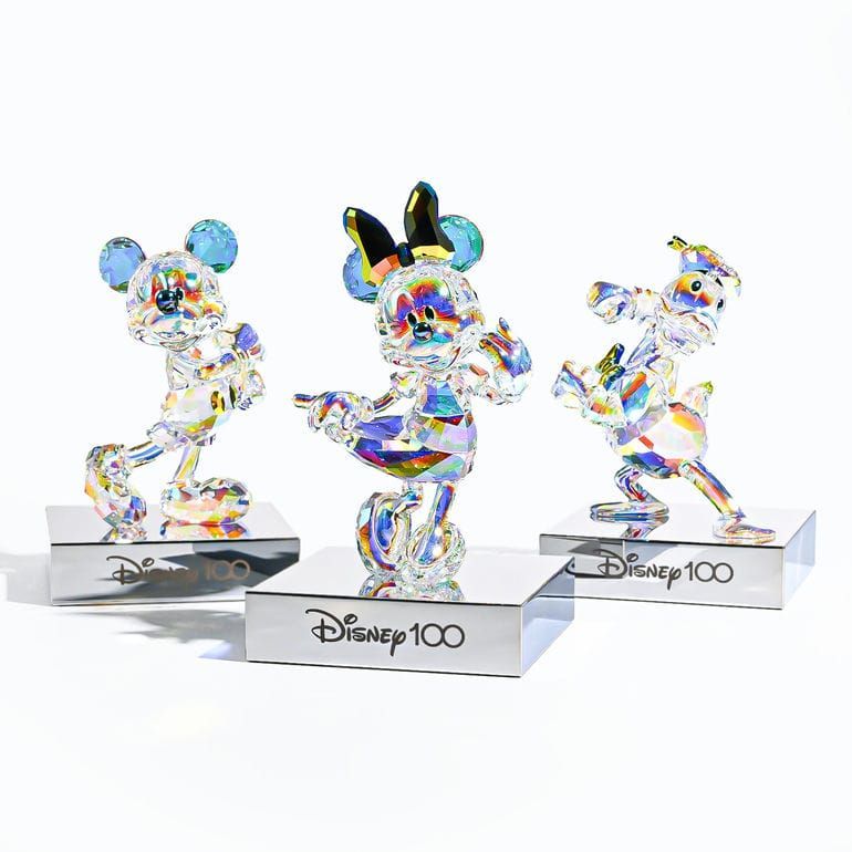 スワロフスキー SWAROVSKI クリスタルフィギュア ディズニー 100周年