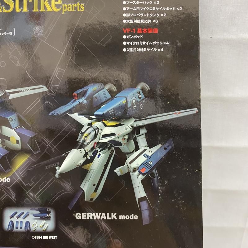 開封 パーツベタつき 色移りあり 1 60完全変形 VF-1S ｽﾄﾗｲｸﾊﾞﾙｷﾘｰ 22