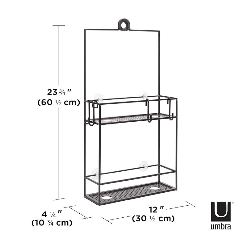 umbra シャワーラック CUBIKO SHOWER CADDY キュービコ シャワーキャディー ブラック 1 HRDEVELOPMENT_JP