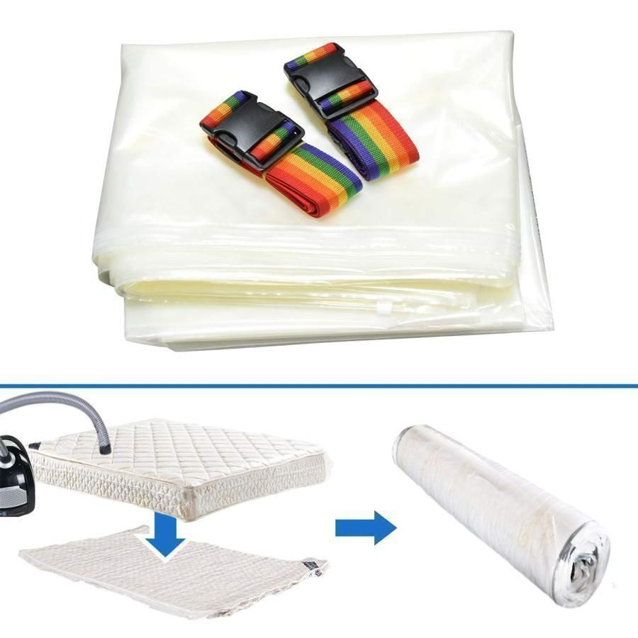2個入 圧縮バッグ 真空パック 袋布団圧縮袋 収納袋 大型ラテックス