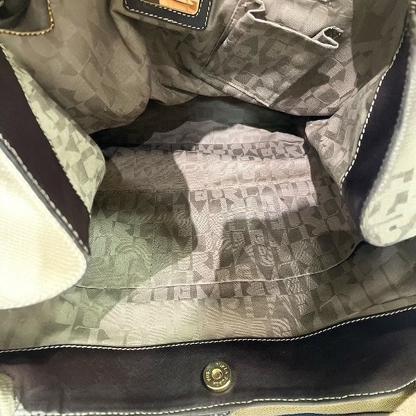  フルラ ベージュ キャンバス×レザー バッグ トートバッグ レディース その他 その他