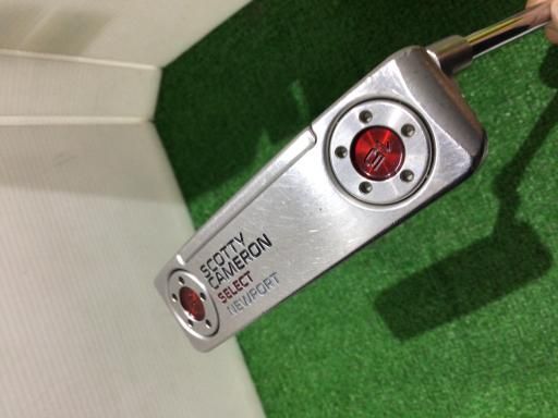 Titleist タイトリスト/SCOTTY CAMERON select NEWPORT 2.5 パター/33インチ/単品クラブ/ABランク/81【中古】 SCOTTY CAMERON タイトリスト Titleist スコッティキャメロン