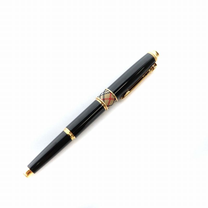 新品未使用 バーバリー シャープペン ゴールド金具 ノバチェック バーバリー ノバチェック シャープペンシル シャーペン ゴールド