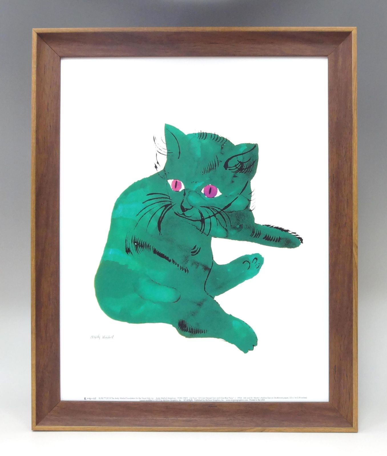 新品☆額付アートポスター☆Andy warhol☆アンディウォーホル