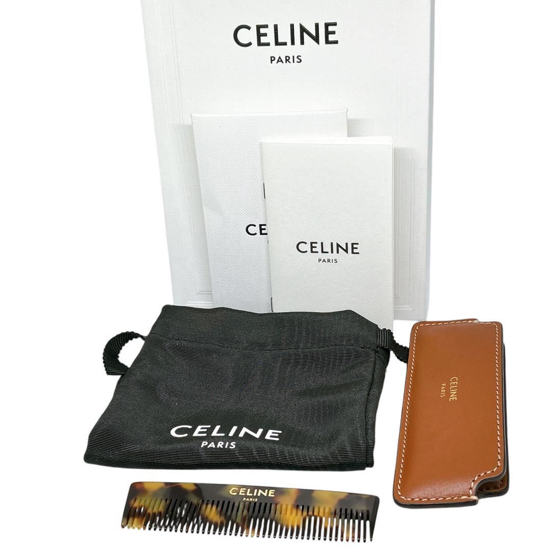 未使用級 極美品 CELINE セリーヌ ムスタッシュコーム 櫛 クシ くし