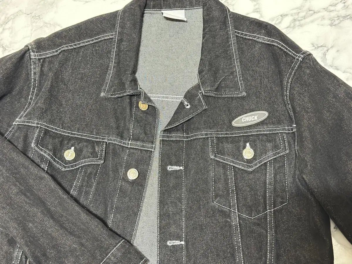 CHUCK デニム ブラックデニム セットアップ