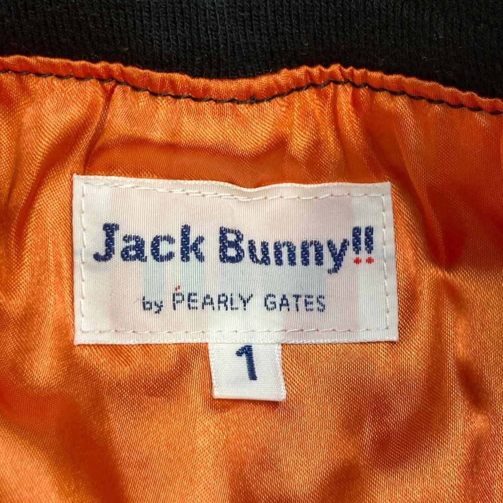 サイズ：1 JACK BUNNY ジャックバニー  中綿ジップスカート  ブラック系 [240101413949] ゴルフウェア レディース ストスト サイズ：1 JACK BUNNY ジャックバニー 中綿ジップスカート