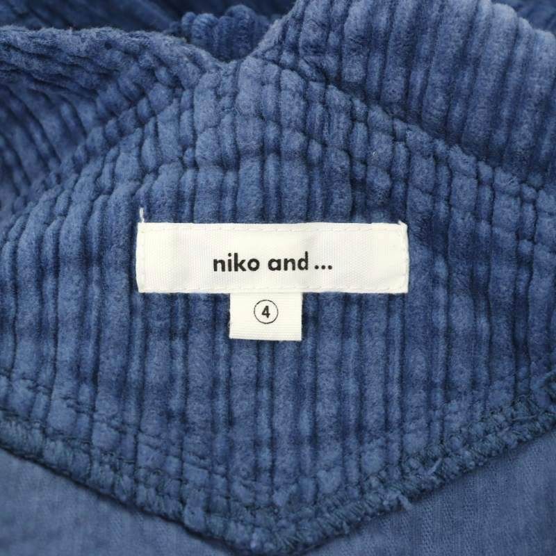ニコアンド Niko and.. コーデュロイサロペット オーバーオール