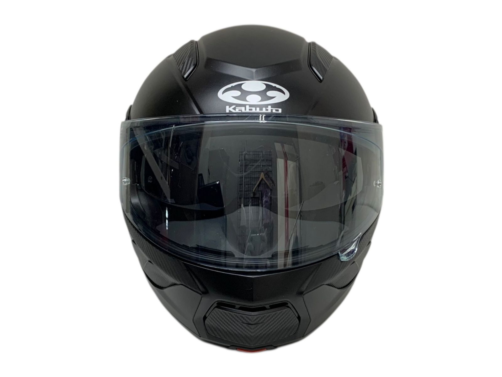 KABUTO カブト RYUKI リュウキ システムヘルメット フルフェイス XL マットブラック メンズ|036