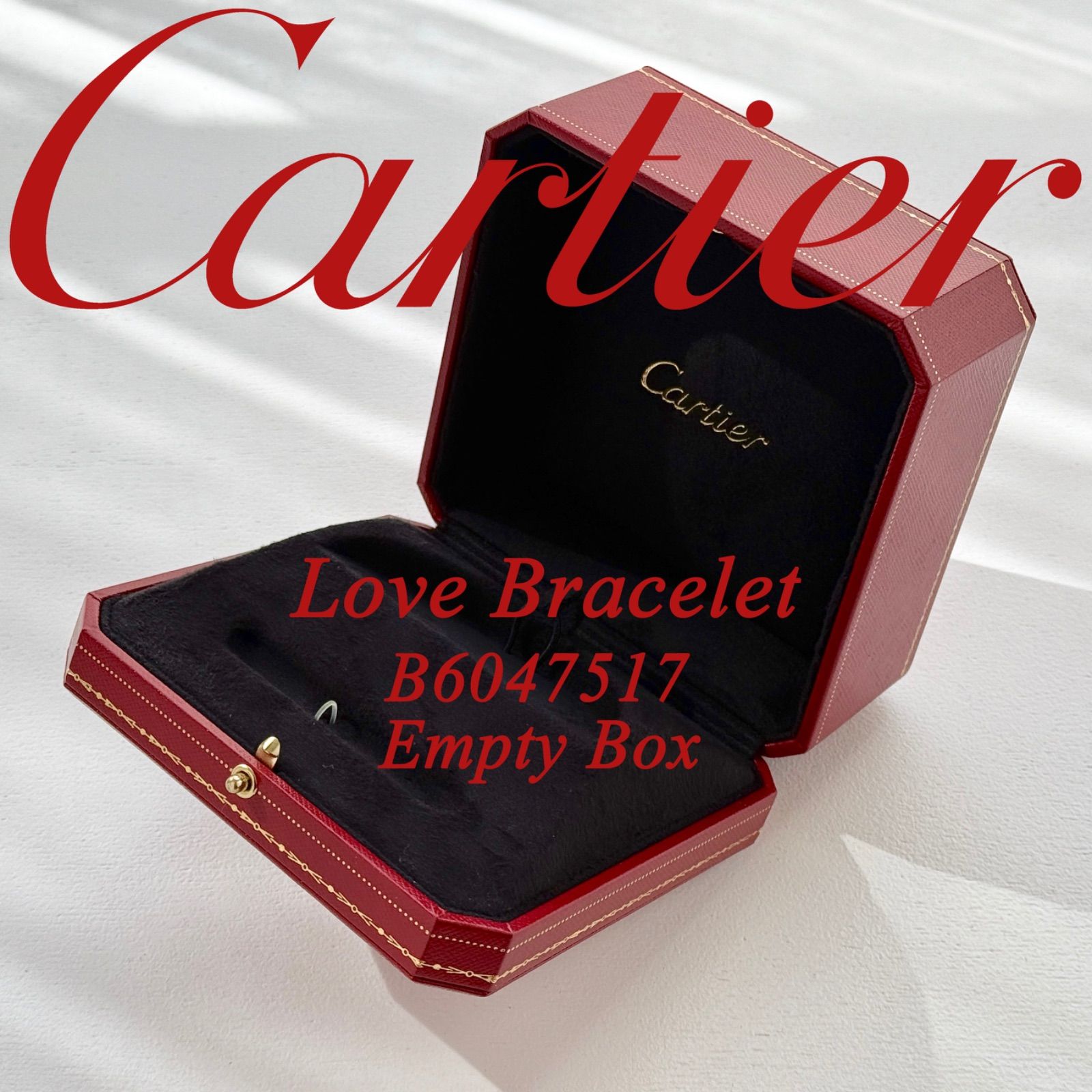 美品　カルティエ　ラブブレス　ブレスレットケース　空箱 美品 カルティエ ラブブレス ブレスレットケース 空箱 - メルカリ