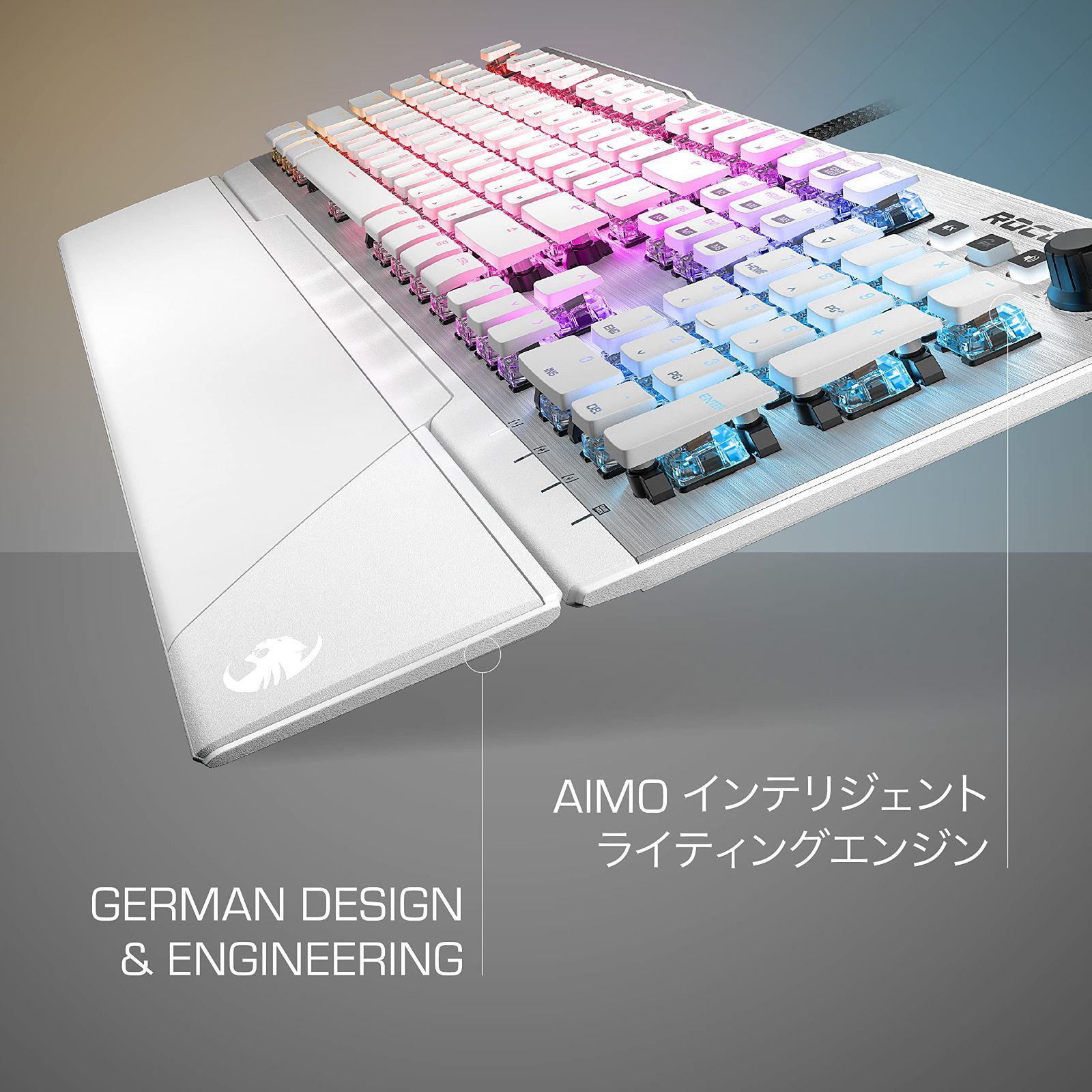 特価セール】メカニカルゲーミングキーボード RGB US英語配列 AIMO