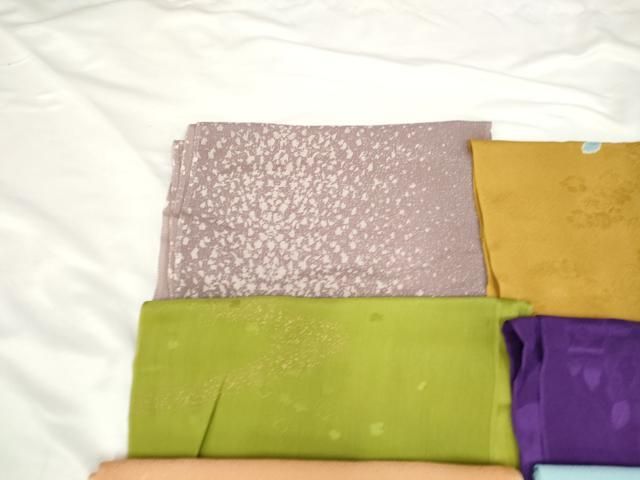 平和屋着物☆和装小物 上質な帯揚げ 10枚セット 逸品 AAAO8740ps