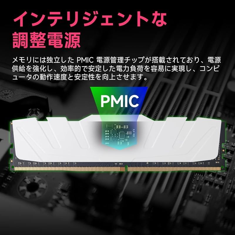 Acclamator DDR5 48GB-5600MHz 未開封 Acclamator DDR5 48GB-5600MHz デスクトップPC用メモリ(24GB×2枚 PC5