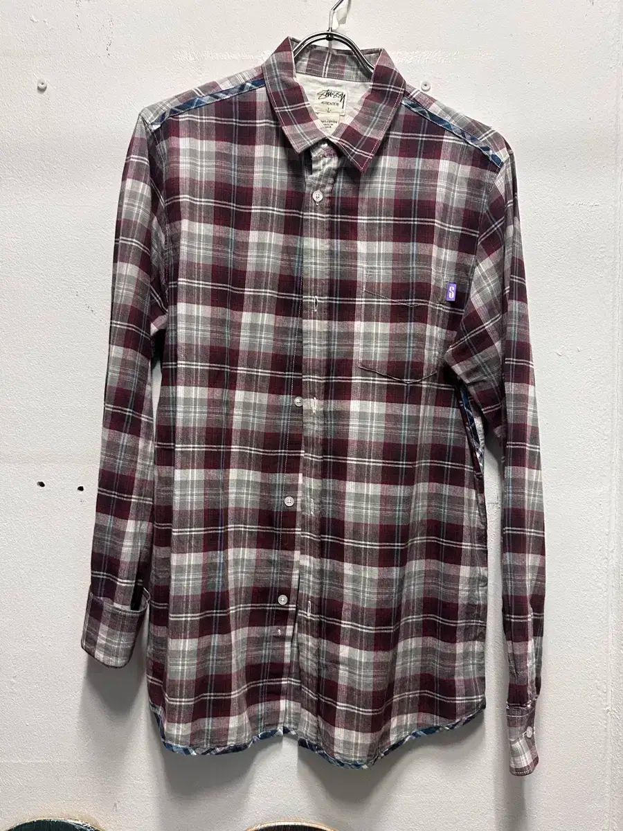 Stüssy チェック柄 長袖シャツ ネルシャツ 【公式通販】