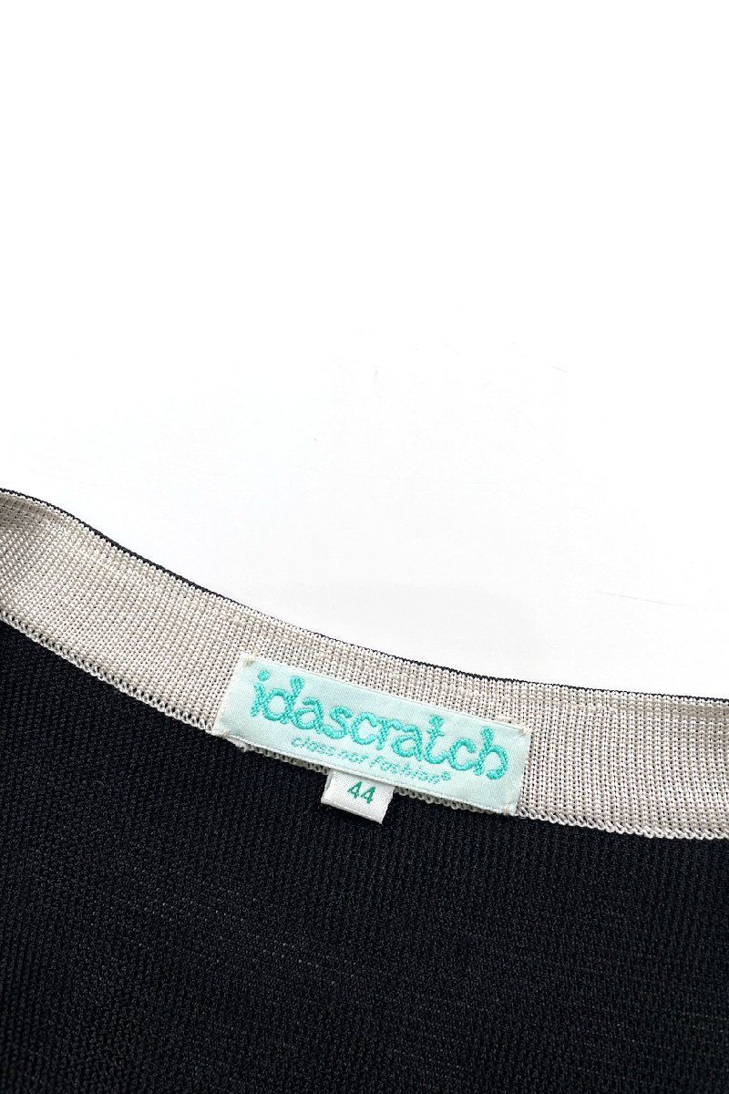 Made in ITALY idascratch silk cardigan イダスクラッチ シルク 