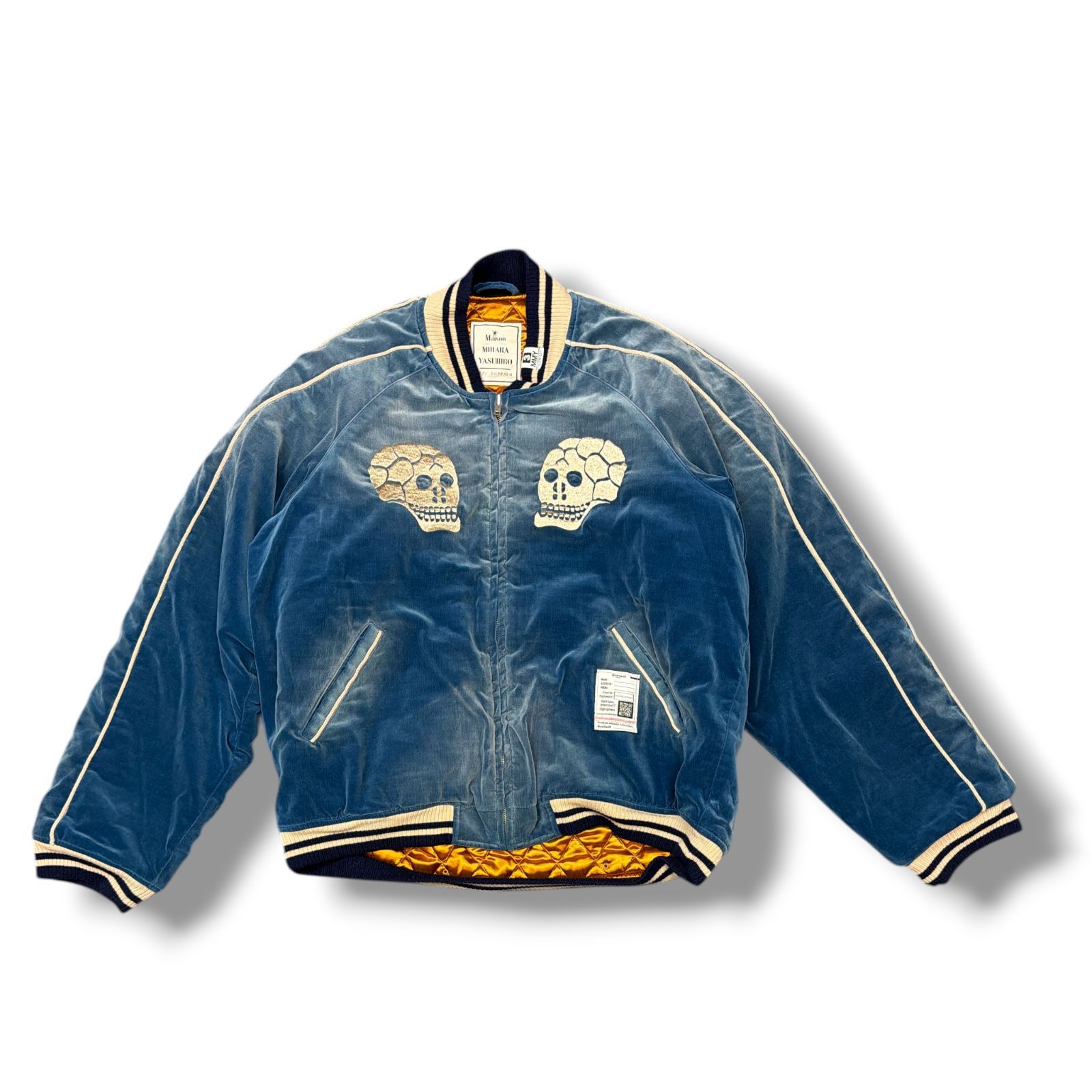 極美品 LAD MUSICIAN 17AW 世界地図 リバーシブルスカジャン M 極美品 LAD MUSICIAN 17AW 世界地図 リバーシブルスカジャン L