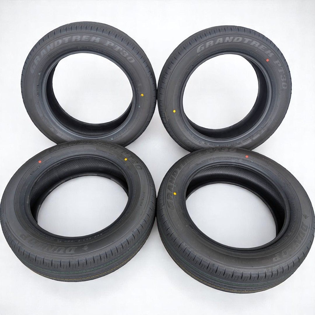 4本セット【新車外し】DUNLOP GRANDTREK PT30 225/60R18 100H