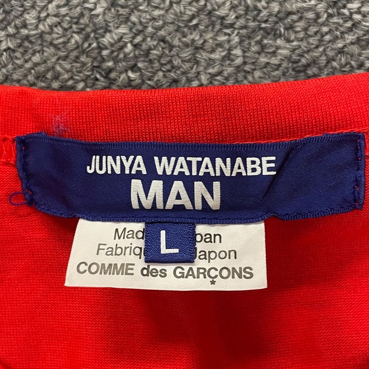 定価24200円 美品 JUNYA WATANABE MAN 23SS コカコーラ 綿度詰め天竺