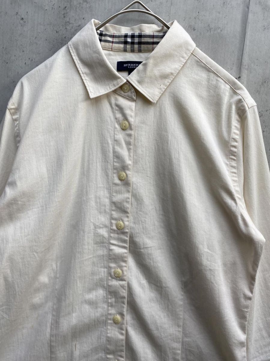 BURBERRY LONDON バーバリー ロンドン 七分袖 ノバチェック