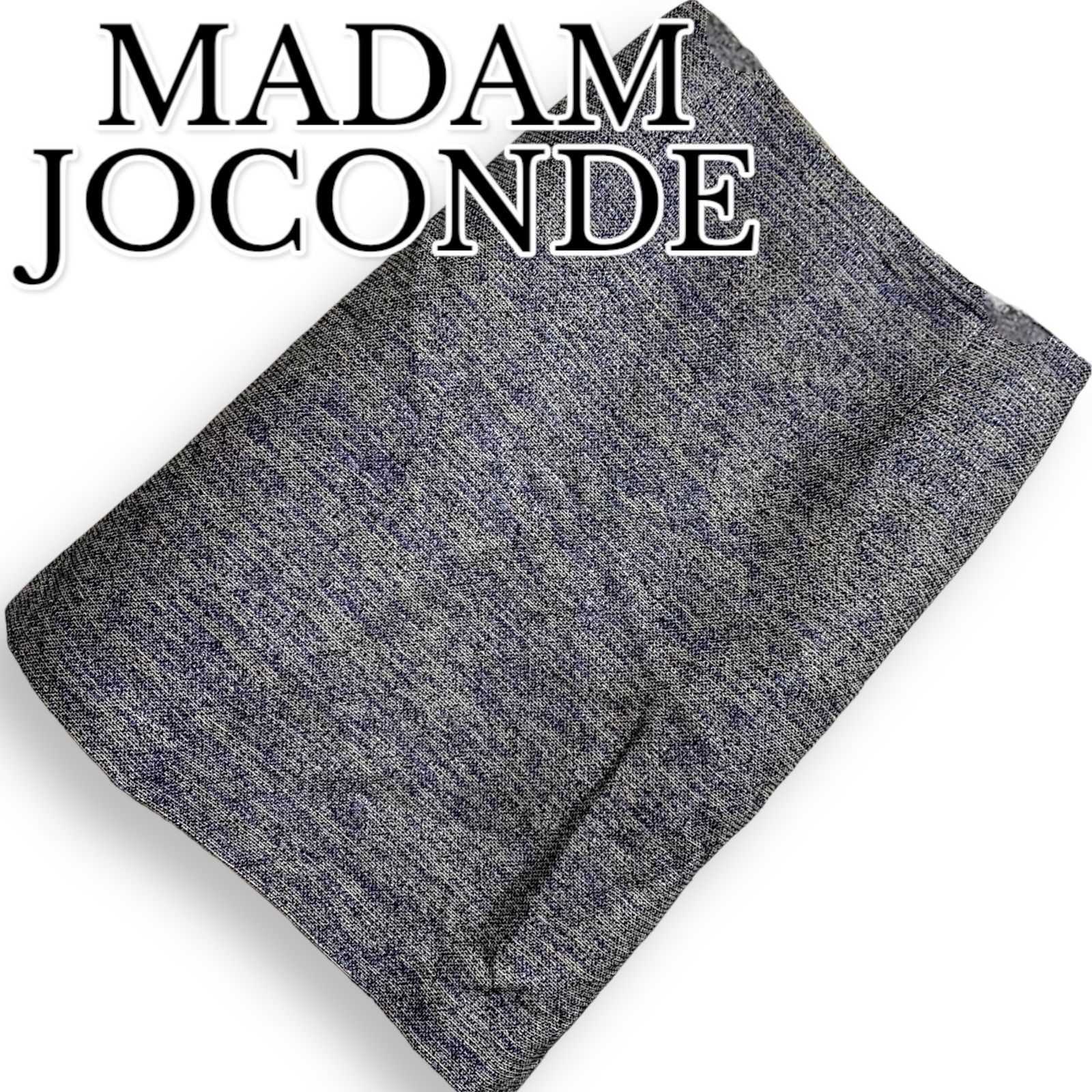 MADAM JOCONDE マダムジョコンダ タイトスカート ひざ丈 ブルー系 レディース Size38 Mサイズ 089382-65