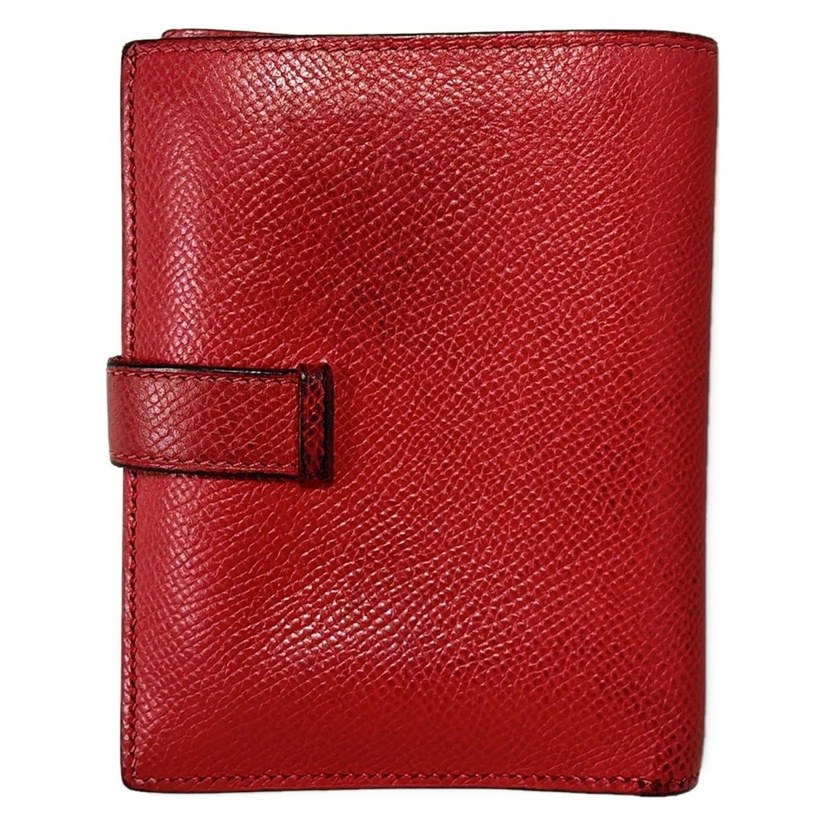 HERMES(エルメス) 2つ折り財布 ベアンコンパクト ルージュカザック  