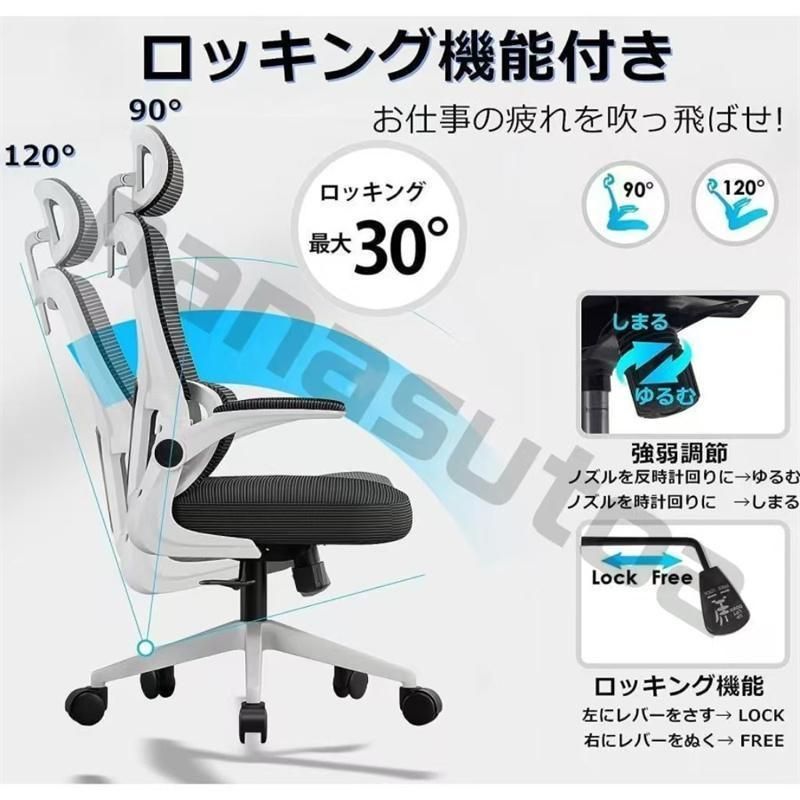 オフィスチェア メッシュ 椅子 テレワーク 疲れない デスク