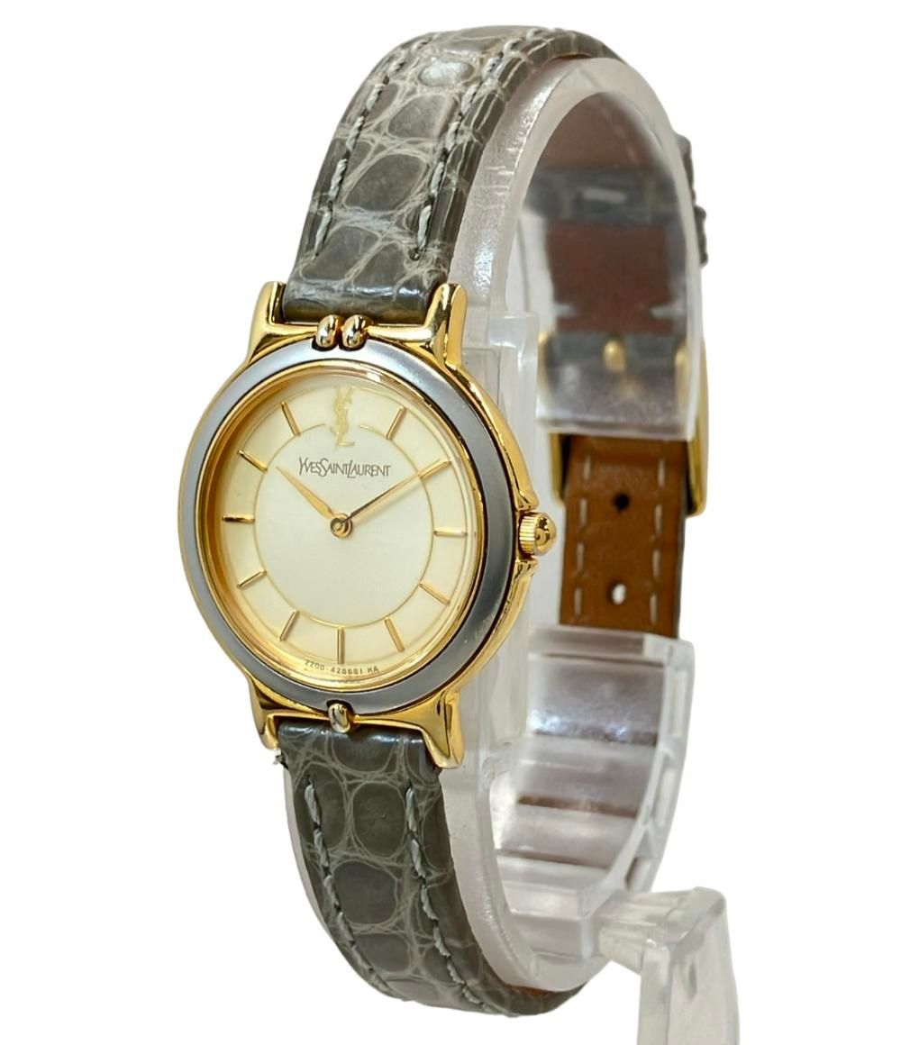 イヴサンローラン腕時計 レディースクォーツ イヴサンローラン YSL