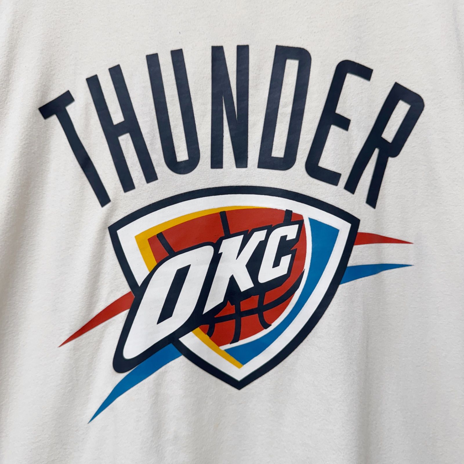NBA Tシャツ XLサイズ ホワイト オクラホマシティサンダー