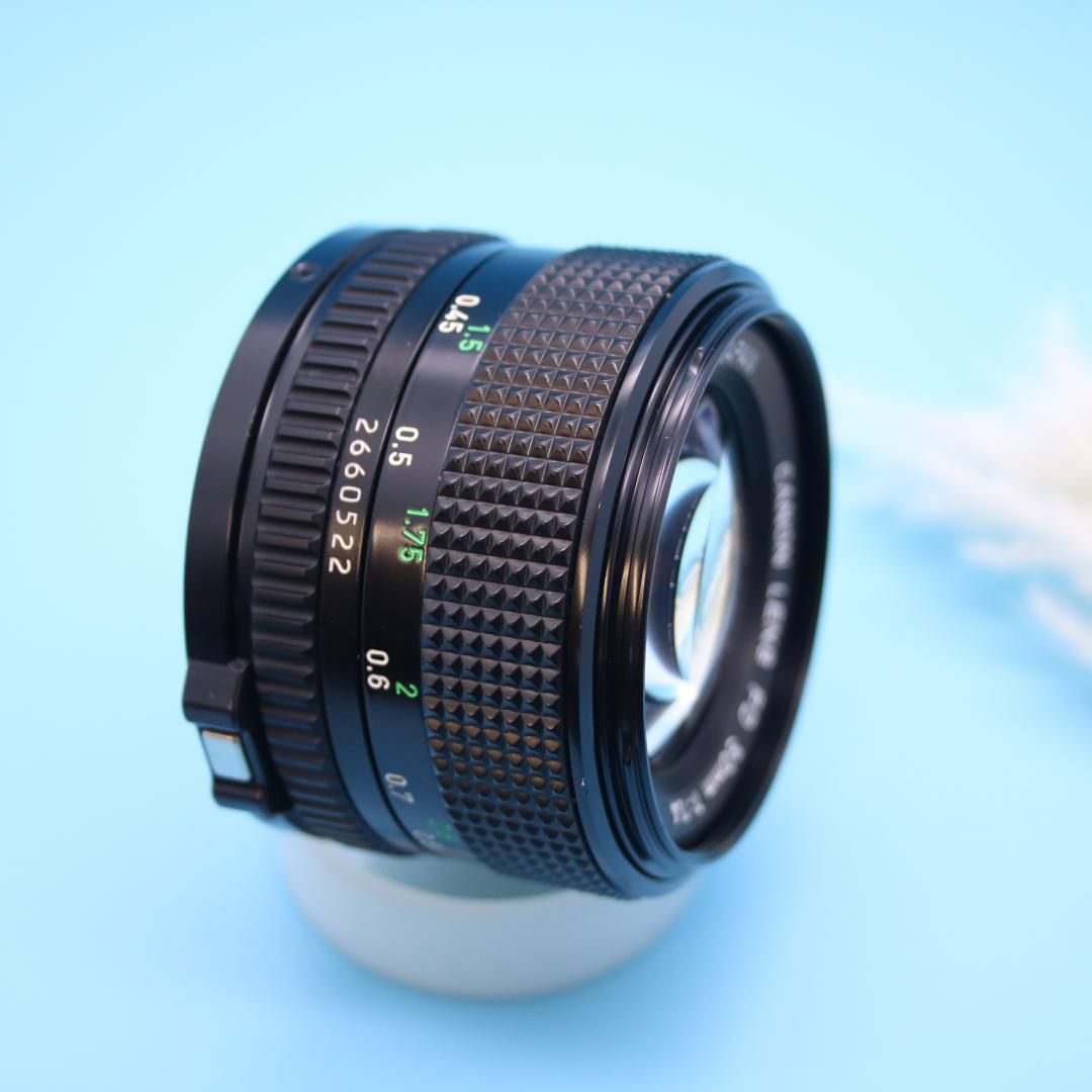 ❁極美品❁綺麗なレンズをお探しの方に◎Canon New FD 50mm f/1.4 単焦点レンズ