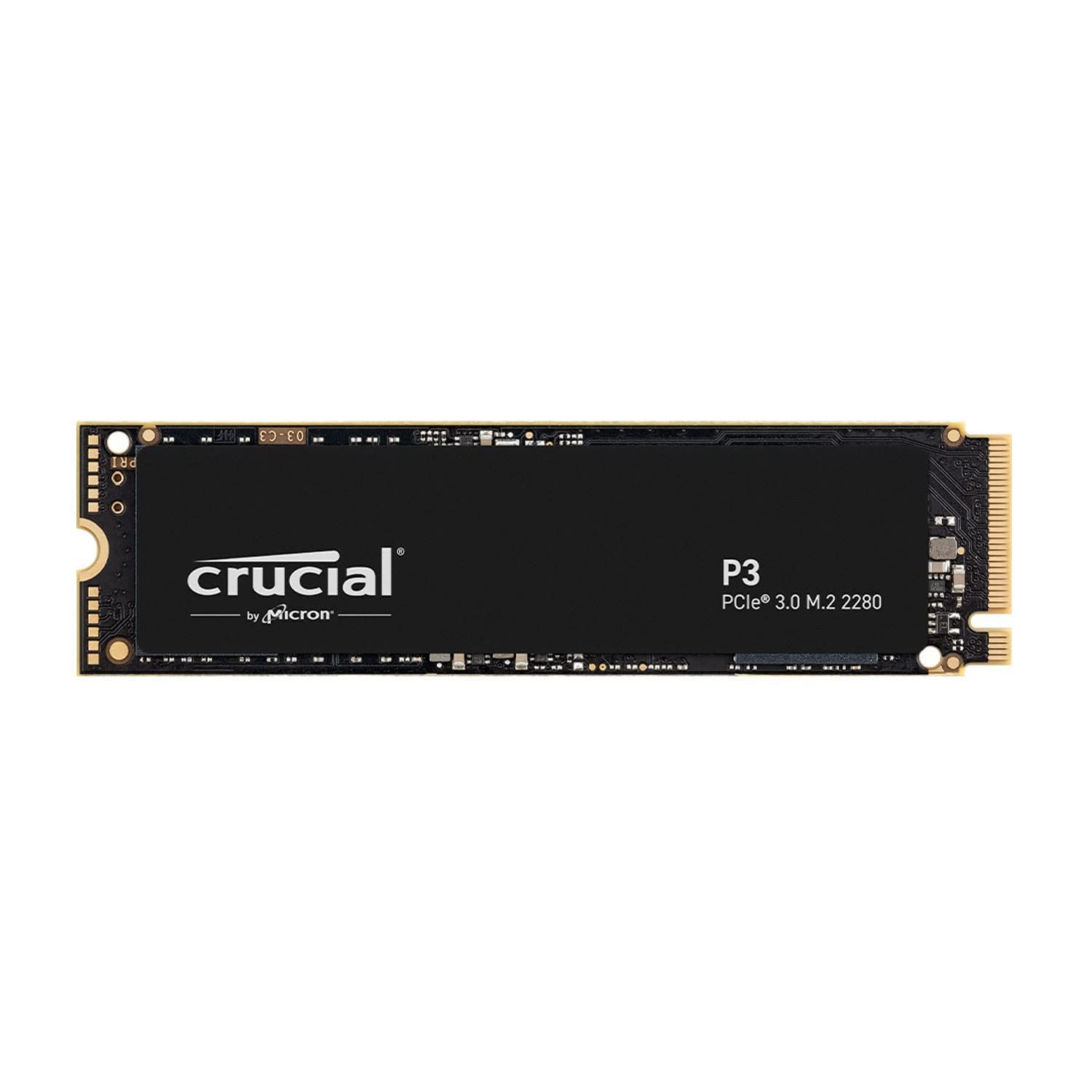 Crucial クルーシャル P3 1TB 3D NAND NVMe PCIe3.0 M.2 SSD 最大3500MB|秒 CT1000P3SSD8JP