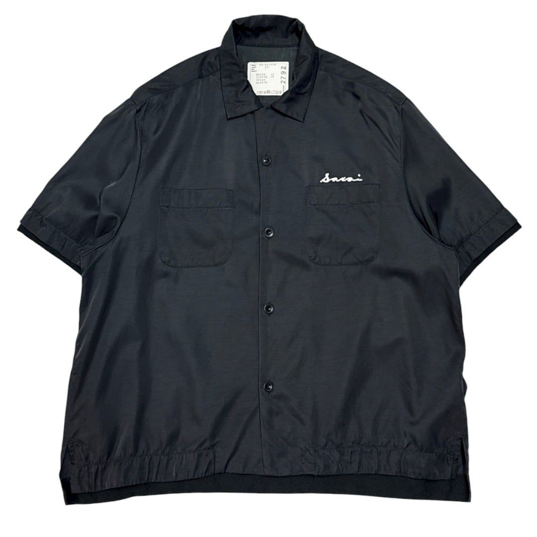 sacai 22SS Logo Embroidery Bowling S S Shirts