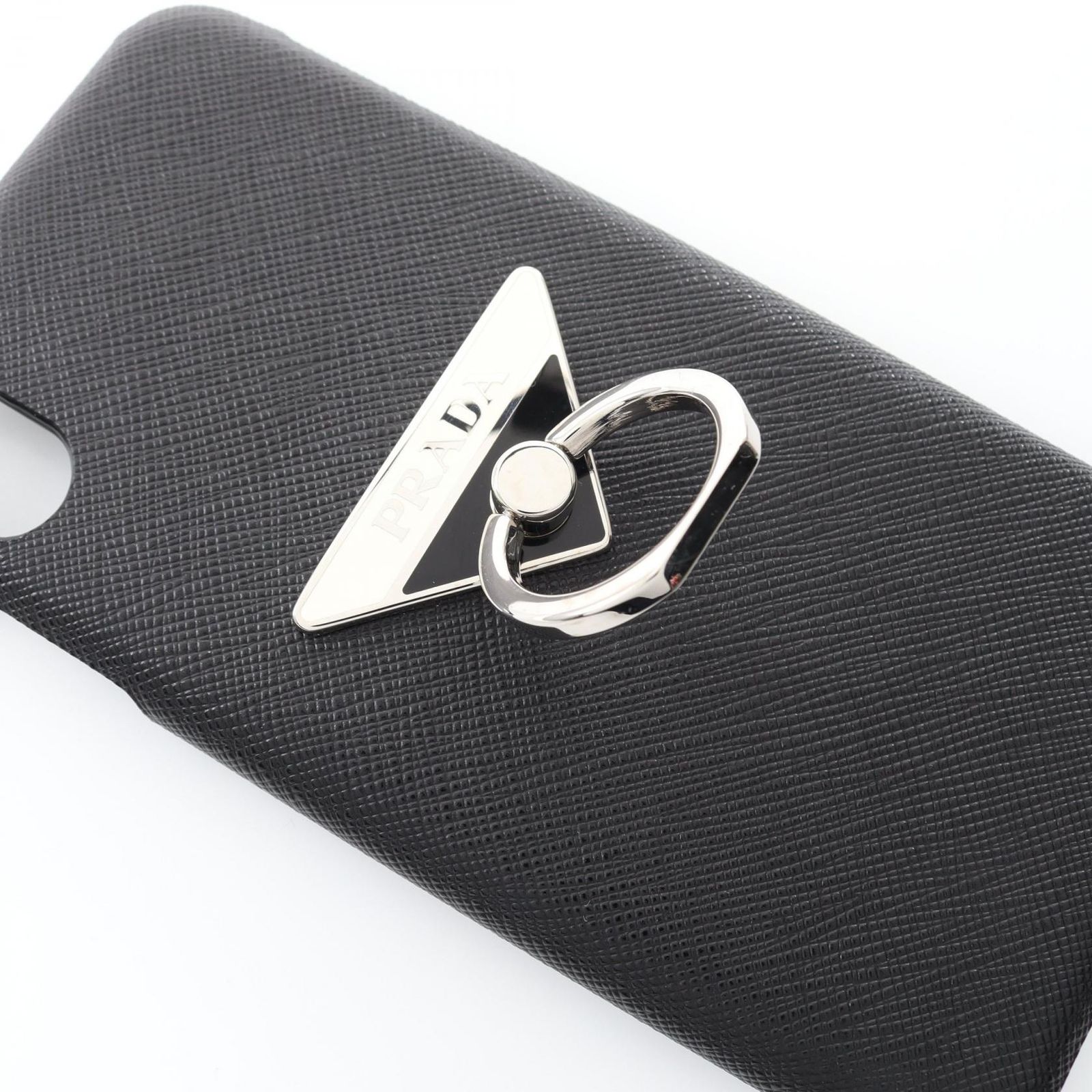 プラダ PRADA 携帯・スマホアクセサリー バンカーリング付き iPhone XS