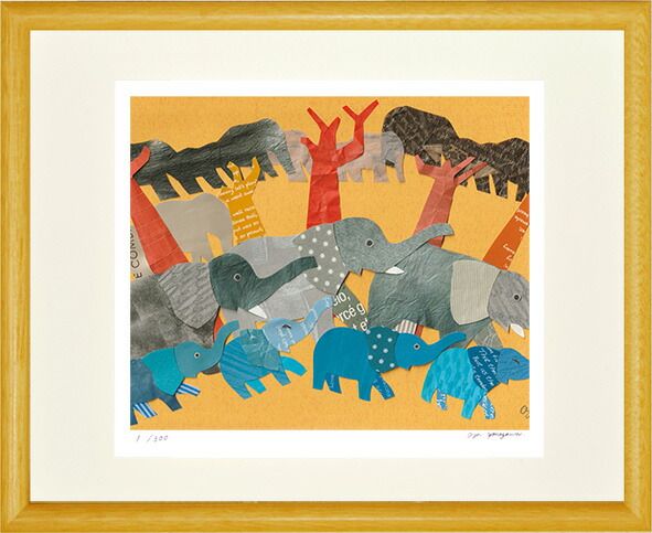 wtw インテリア】 フレーム+アート作品/シェビーシック AUTUMN ART