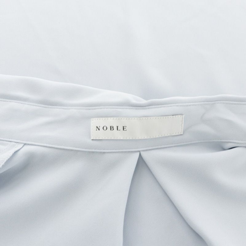 ノーブル NOBLE 23AW シーズンカラープレーンシャツ6 ブラウス