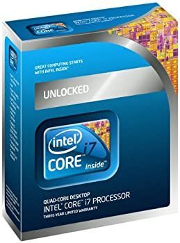 【中古】Intel Core i7 i7-875K 2.93GHz 8M LGA1156 Lynnfield BX80605I7875K