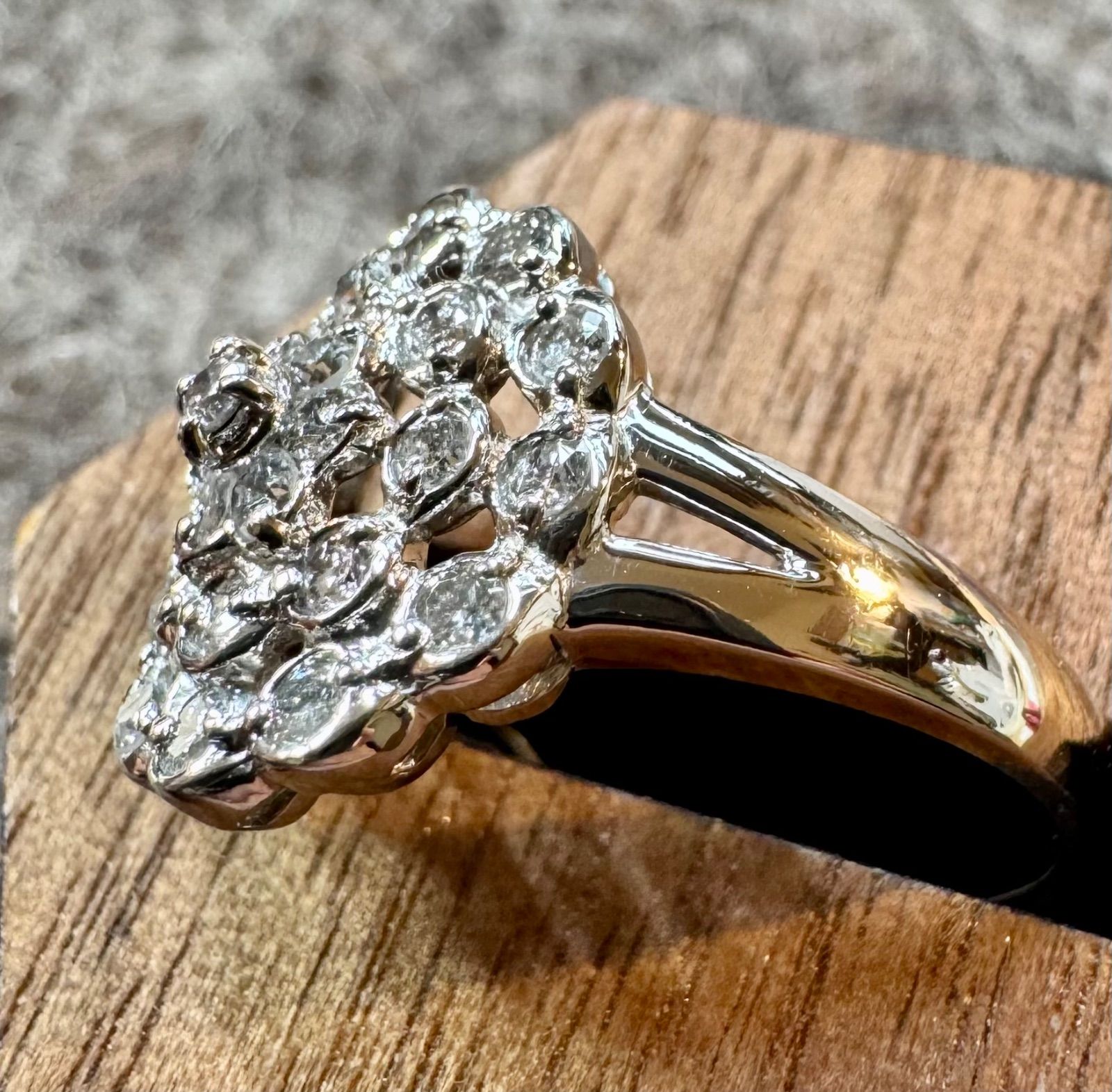 Pt900*D0.50ct*12号*ラウンド型プラチナパヴェダイヤモンド