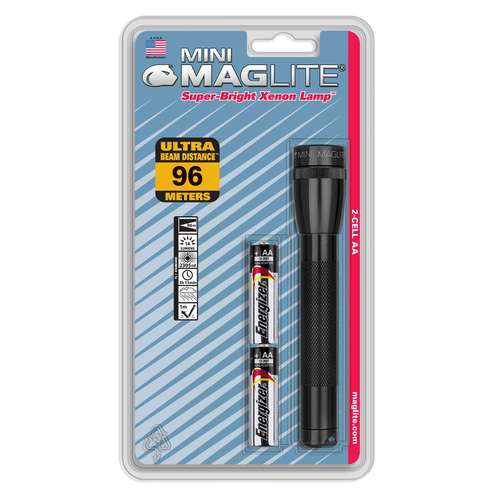 MAG-LITE(マグライト) 2AA BP BK M2A016V