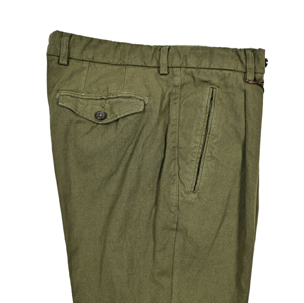 VERSACE イタリア製 2タック チノ スラックス LAMPO size50 VERSACE イタリア製 2タック チノ スラックス LAMPO size50