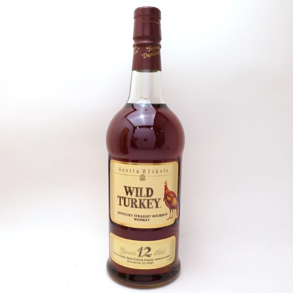 【お酒】ワイルドターキー12年 50.5% 750ml 未開栓 箱 旧ラベル 分割ラベル WILD TURKEY バーボン ウイスキー ◆送料込◆質屋-i8883