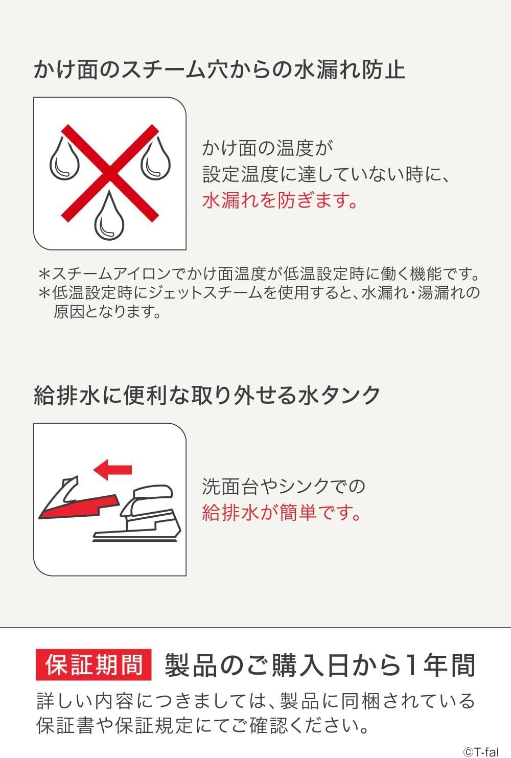 スチームアイロン ジェットスチーム