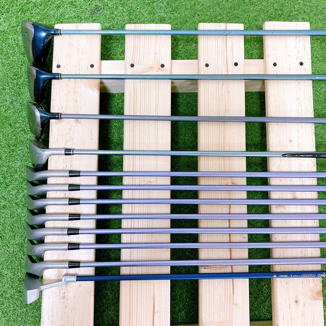 【最新種類】 6.バックほぼ♥ゼクシオ キャロウェイレバ ゴルフクラブ レディースセット