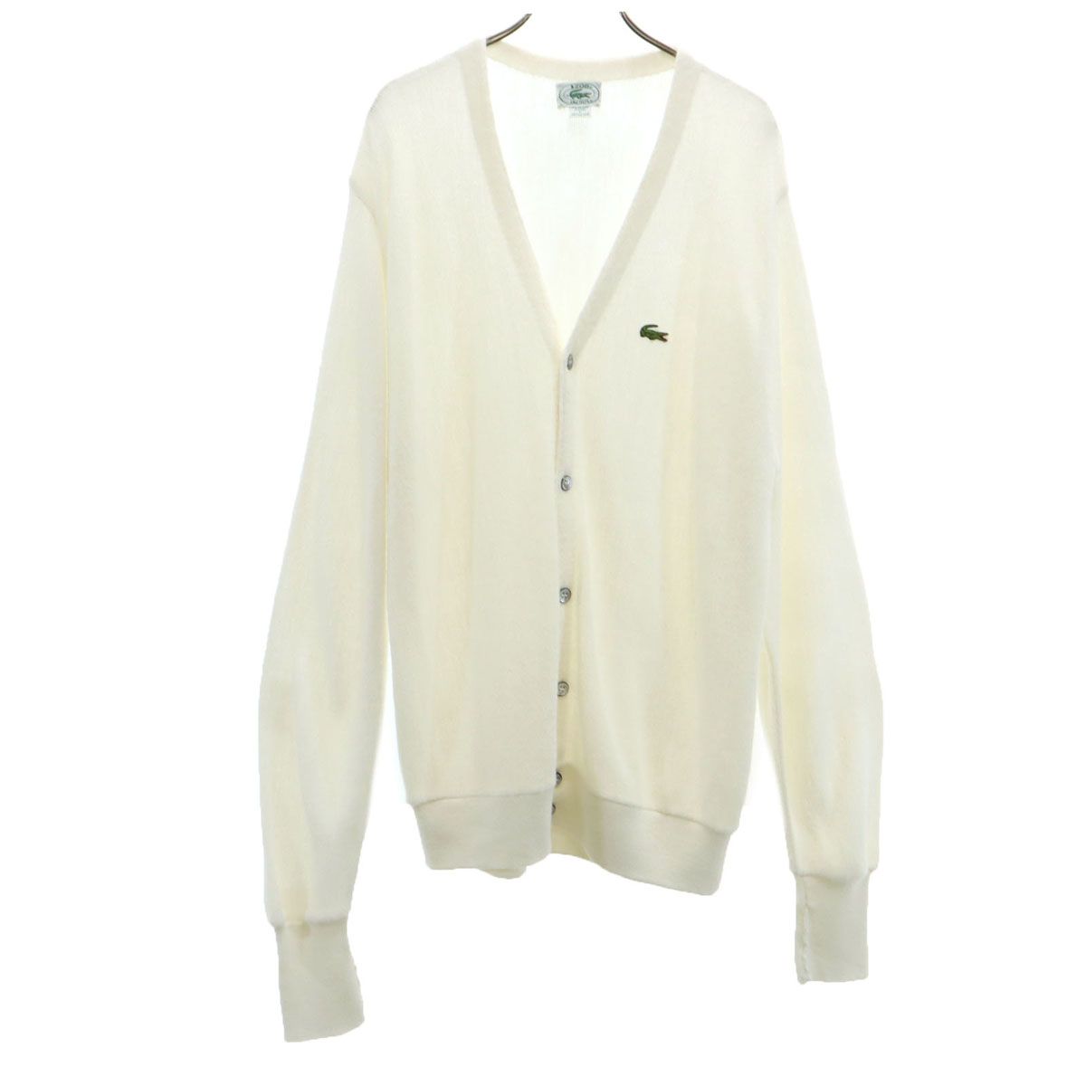 IZOD LACOSTE アイゾットラコステ 90s USA製 アクリル オールド 長袖 V 