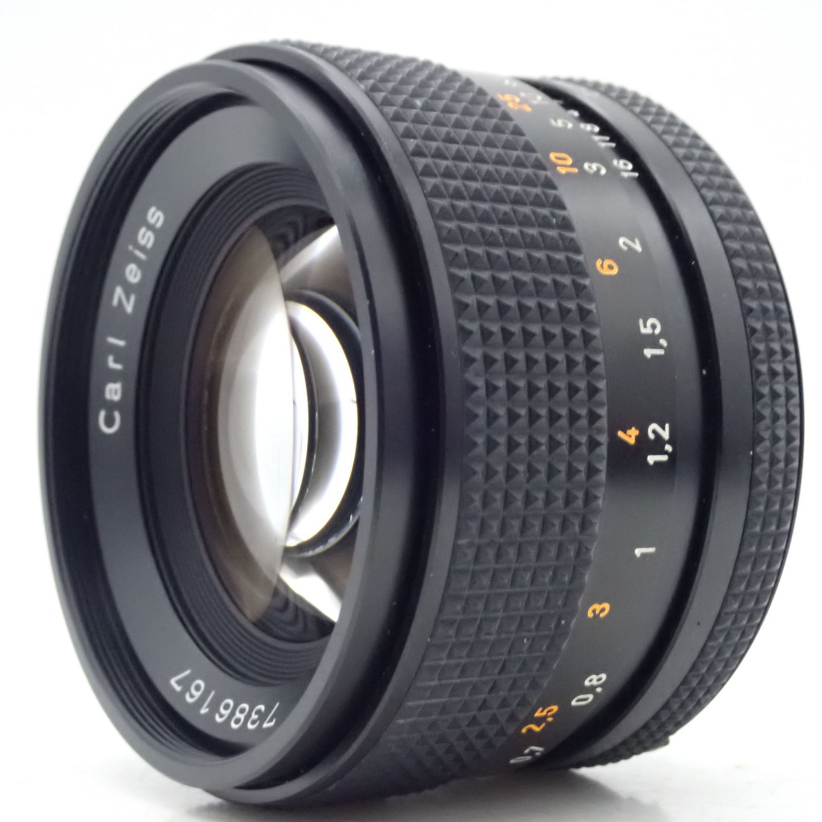 極上品 CONTAX Carl Zeiss Planar 50mm F1.4 MMJ C/Yマウント 標準 単焦点