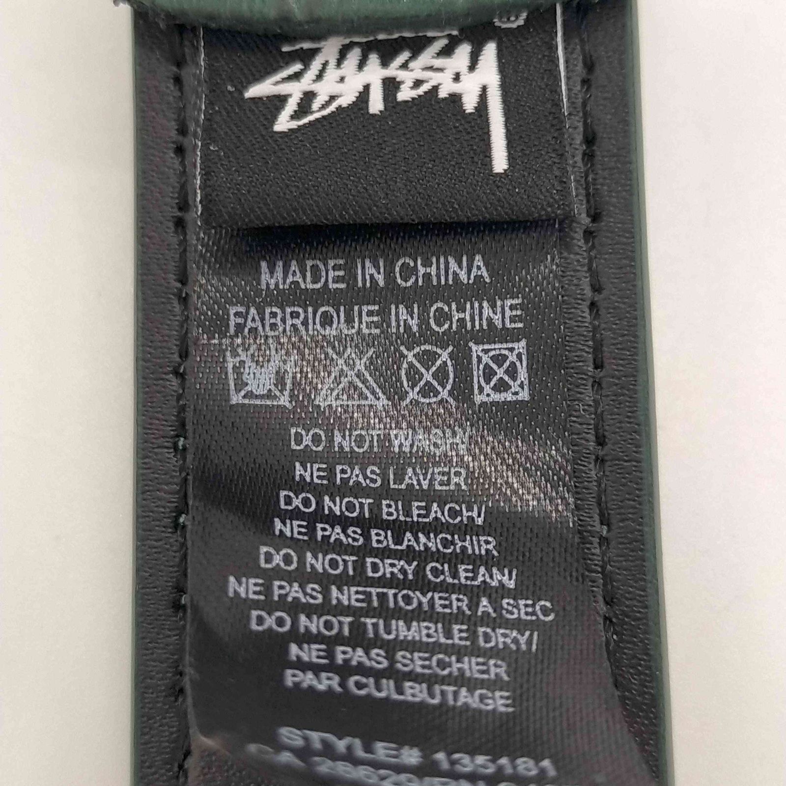 ステューシー Stussy クロコ型押し ベルト メンズ L/XL