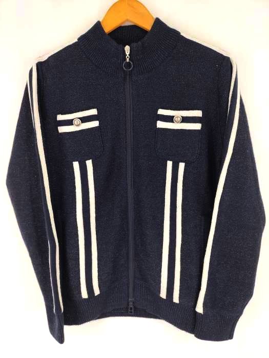 キャロウェイ Callaway ラメ ジップアップニット レディース L - メルカリ