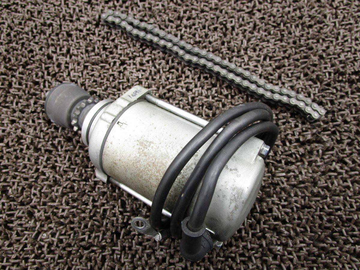 エストレヤRS セルモーター ギア チェーン △D18！BJ250A 動作確認済み