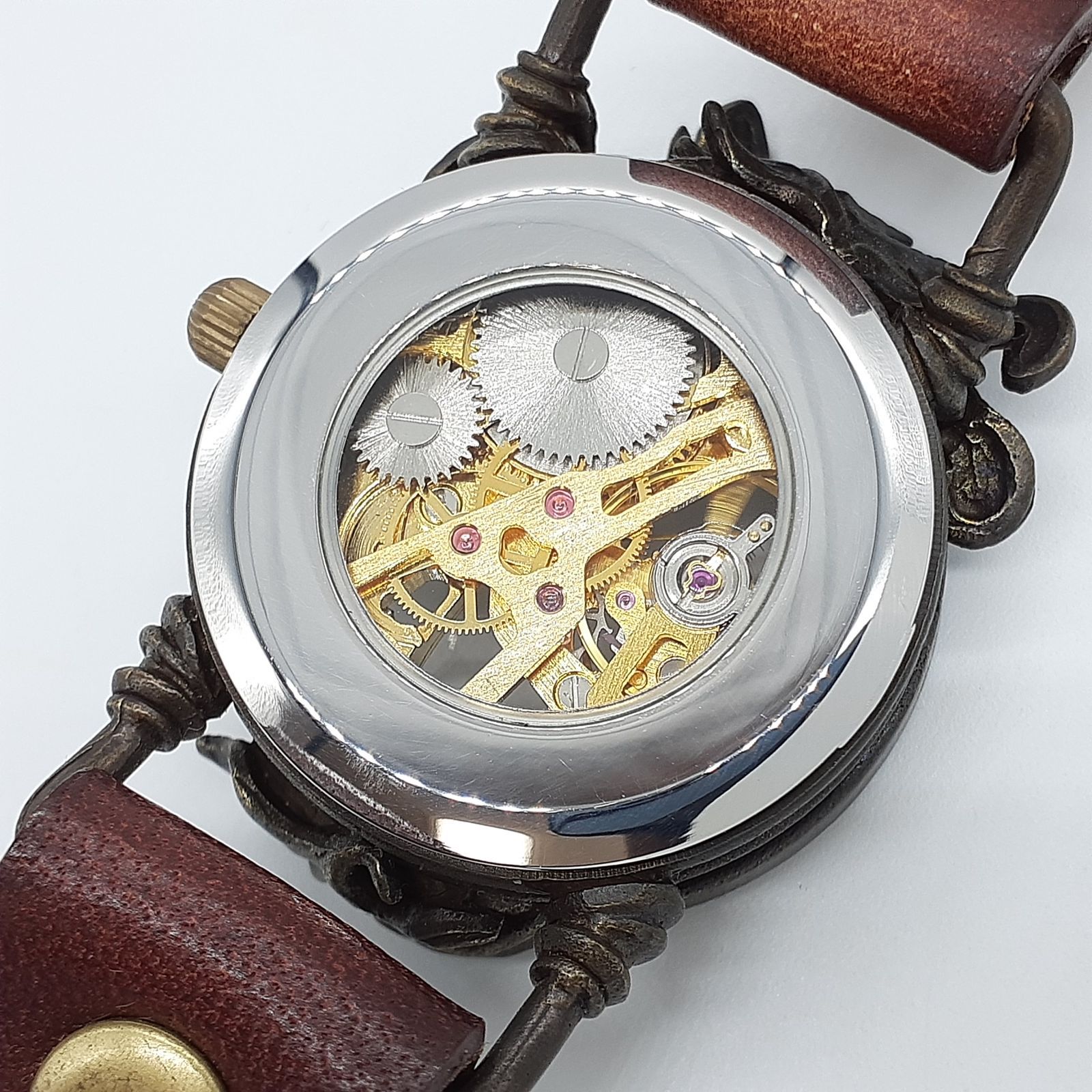 美品☆ ムーラ　腕時計　ハンドメイド　オートマチック　アンティーク 美品☆ ムーラ 腕時計 ハンドメイド オートマチック